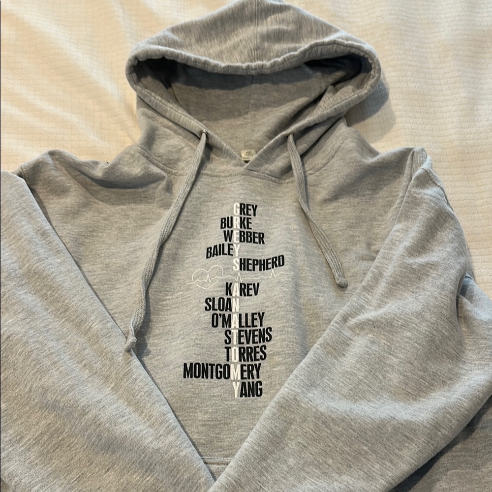 For the OG Grey’s Anatomy Fan!! Heather Gray Pullover Hoodie
